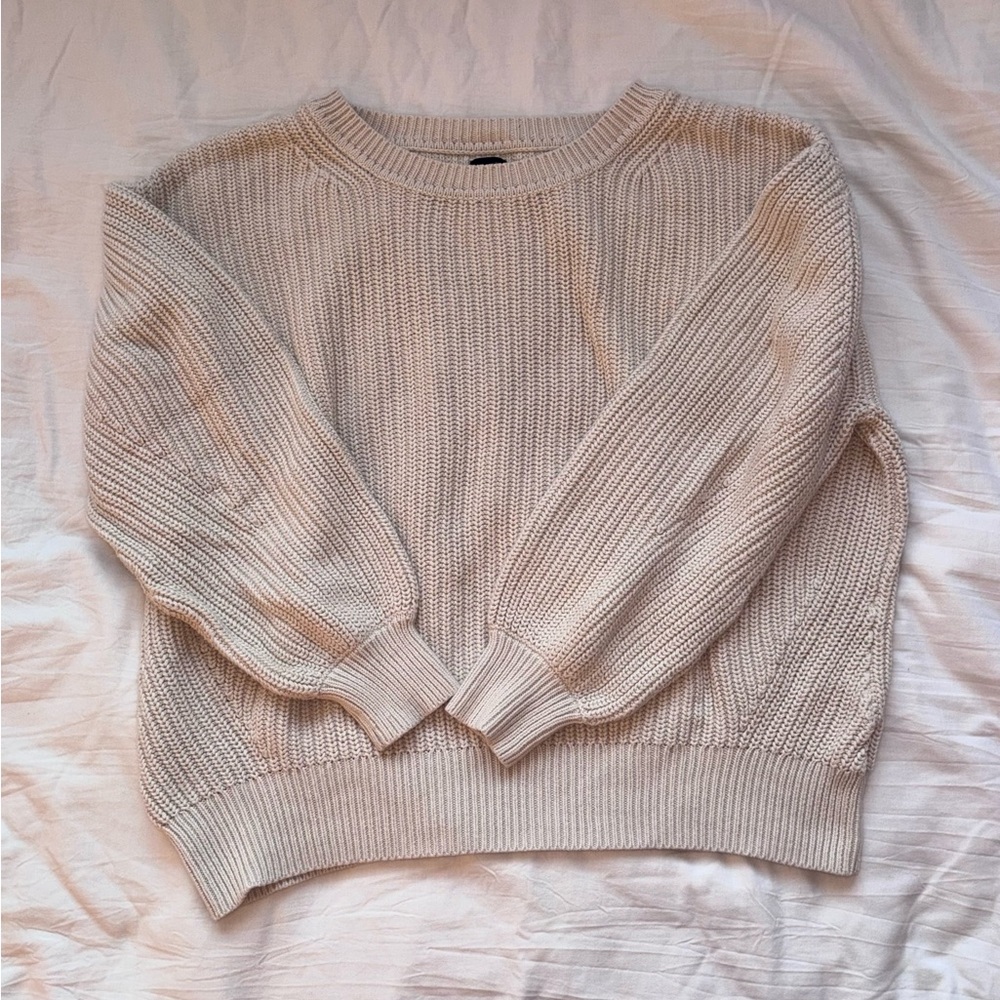 Gap Off-White Knit Sweater
